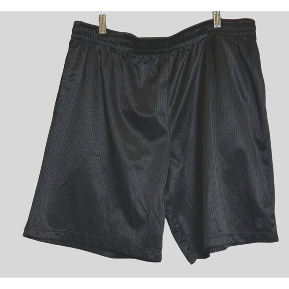 Star Men's Pull On Loose Fitting Shorts Black Size 40/42 Sku 2914 - Picture 3 of 8